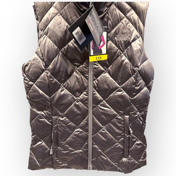 Gerry Reversible Packable Down Vest S Hooded Lightweight NWT Travel - Picture 5 of 12